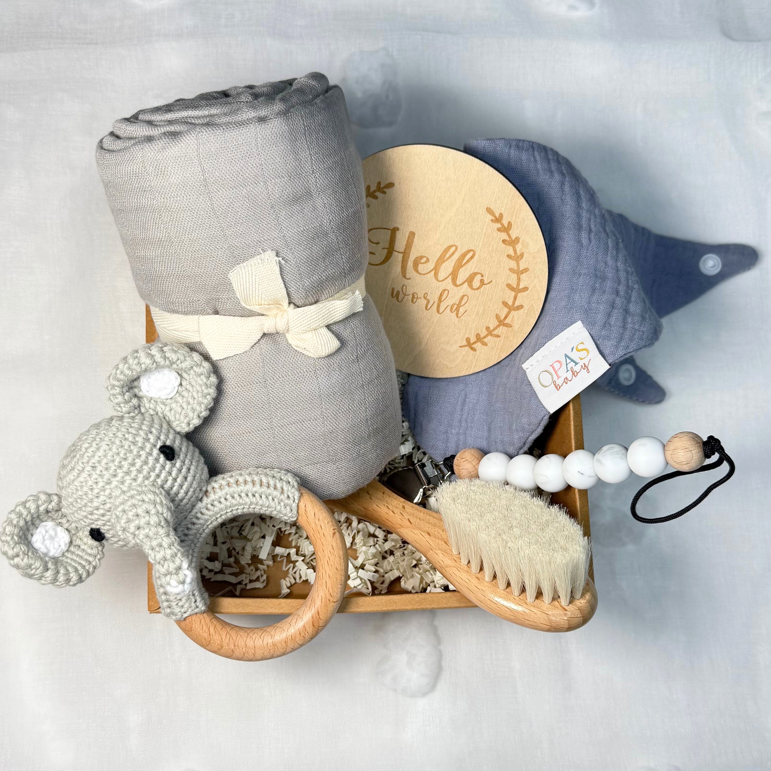 Organic Deluxe Baby Gift Box